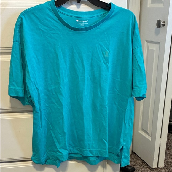 Champion Tops - Champion Women’s Teal Short Sleeve Tee- Size XL